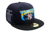NEW ERA "WILD STYLE" NEW YORK YANKEES FITTED HAT (NAVY/BLACK)