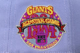 NEW ERA "RUSH” SAN FRANCISCO GIANTS FITTED HAT (LAVENDER/BLACK)