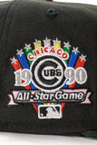 NEW ERA "CHROME" CHICAGO CUBS FITTED HAT (BLACK)