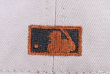 NEW ERA "DIRTY" SAN FRANCISCO GIANTS FITTED HAT (STONE/BLACK)