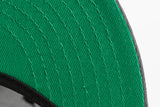 NEW ERA "SOMETHING ABOUT THE WC" OAKLAND A'S FITTED HAT (BLACK/DARK GRAPHITE)