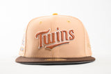 NEW ERA "GEMINI" MINNESOTA TWINS (CANDIED PECAN/BROWN)