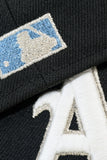 NEW ERA "POUR UP” OAKLAND 'AS  FITTED HAT (BLACK/SPARKLING GRAPE)
