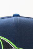 NEW ERA "MEG" SAN JOSE SHARKS FITTED HAT (OCEANSIDE/SONGBIRD BLUE)