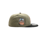 NEW ERA "ART" SAN FRANCISCO GIANTS FITTED HAT (NEW OLIVE/BLACK)