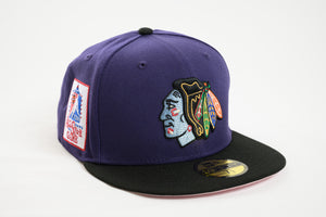 NEW ERA "WATER" CHICAGO BLACKHAWKS (PURPLE/BLACK)