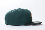 NEW ERA X SFC "DAPS" FITTED HAT (DARK GREEN/BLACK)