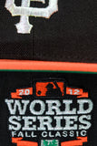 ***PRE-ORDER*** NEW ERA "CAIN” SAN FRANCISCO GIANTS  FITTED HAT (BLACK/ORANGE/CHROME)