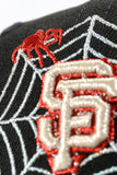 NEW ERA "SPIDER" SAN FRANCISCO GIANTS FITTED HAT (BLACK/RED)
