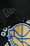 NEW ERA "RUN TMC 2.0” GOLDEN STATE WARRIORS FITTED HAT (BLACK)
