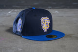 NEW ERA "MUSUBI" SAN FRANCISCO GIANTS FITTED HAT (NAVY/SONGBIRD BLUE)