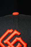 NEW ERA "SPLASH QUAKE" SAN FRANCISCO GIANTS FITTED HAT (BLACK/ORANGE)