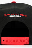NEW ERA "SPIDERS" SAN FRANCISCO SPIDERS SNAPBACK (BLACK/RED)