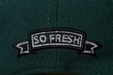 SFC X NEW ERA "SANTA CRUZ SCRIPT" SNAPBACK (DARK GREEN/BLACK)