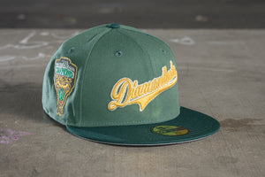 NEW ERA "SERPENTOR" ARIZONA DIAMONDBACKS FITTED HAT (CILANTRO/DARK GREEN)