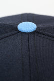 NEW ERA "WALK 2” MODESTO ATHLETICS FITTED HAT (NAVY/OCEANSIDE BLUE/SKY BLUE)