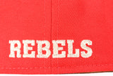 NEW ERA "PLASTIC MAN" UNLV RUNNIN REBELS  FITTED HAT (RED/BLACK/GREY)