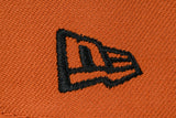 NEW ERA "GETTIN IT” OAKLAND ATHLETICS FITTED HAT (BURNT ORANGE/BLACK/CHROME)