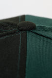 NEW ERA "TEAM SPLIT” OAKLAND A'S FITTED HAT (DARK GREEN/BLACK)