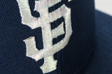 NEW ERA "LIFE IS BEAUTIFUL" SAN FRANCISCO GIANTS FITTED HAT (NAVY/SKY BLUE)