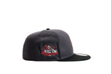 NEW ERA "IRON DRAGON" SAN FRANCISCO GIANTS  FITTED HAT (DARK GRAPHITE/BLACK)