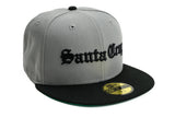 SFC X NEW ERA "OLD E" FITTED HAT (GREY/BLACK)