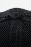 NEW ERA "RETRO CORD” CHICAGO BULLS  FITTED HAT (BLACK CORDUROY)