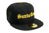 SFC X NEW ERA "OLD E" FITTED HAT (BLACK/YELLOW)