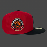 NEW ERA "THE SHOT" BIRMINGHAM BARONS FITTED HAT (RED/GOLD/BLACK)