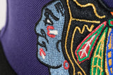 NEW ERA "WATER" CHICAGO BLACKHAWKS (PURPLE/BLACK)