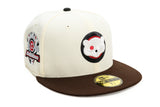 NEW ERA "ALMOST HEALED” CHICAGO CUBS FITTED HAT (CHROME/DARK BROWN)