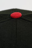 NEW ERA "GLOW STOMPER” OAKLAND A'S FITTED HAT (BLACK/H RED)