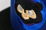 NEW ERA "ULTRA” CHICAGO CUBS FITTED HAT (DARK ROYAL/BLACK)