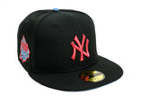 NEW ERA "NEW JACK” NEW YORK YANKEES FITTED HAT (BLACK/FADED BLUE)
