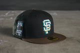 NEW ERA "STEVIEVERSE” SAN FRANCISCO GIANTS FITTED HAT (BLACK/BROWN/TEAL)