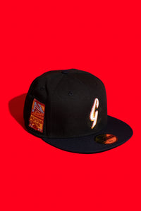 NEW ERA "GHOST" SAN FRANCISCO GIANTS FITTED HAT (BLACK/NAVY)