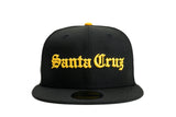 SFC X NEW ERA "OLD E" FITTED HAT (BLACK/YELLOW)