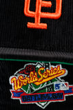 NEW ERA "TURF CORD" SAN FRANCISCO GIANTS FITTED HAT (BLACK CORDUROY)