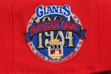 NEW ERA "XIX MVP” SAN FRANCISCO GIANTS  FITTED HAT (SCARLET/BLACK/CHROME)