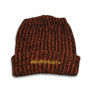 INDIVIDUALIST "LOGO" BEANIE (ORANGE)