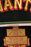 NEW ERA "FINAL ZILLA” SAN FRANCISCO GIANTS  FITTED HAT (BLACK/RIFLE GREEN/RED)