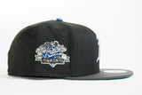 NEW ERA "SOMETHING ABOUT THE WC" OAKLAND A'S FITTED HAT (BLACK/DARK GRAPHITE)