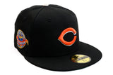 NEW ERA "ICKEY SHUFFLE" CINCINATTI REDS FITTED HAT (BLACK/ORANGE)