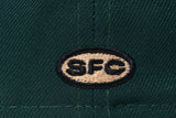 NEW ERA X SFC "DAPS" FITTED HAT (DARK GREEN/BLACK)