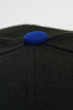 NEW ERA "NBA ON NBC” GOLDEN STATE WARRIORS FITTED HAT (BLACK/DARK ROYAL)