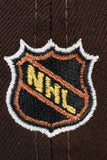 NEW ERA "OUT THE MUD” SAN JOSE SHARKS  FITTED HAT (BURNT WOOD / BLACK/ RIFLE GREEN)