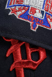 NEW ERA "48 LAWS” PHILADELPHIA PHILLIES FITTED HAT (NAVY/SONGBIRD BLUE)