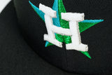 NEW ERA "HEISENBERG” HOUSTON ASTROS FITTED HAT (BLACK/GREEN)
