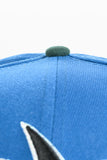 NEW ERA "WHAT IF??" SAN JOSE SHARKS FITTED HAT (SEASHORE BLUE/BLACK)