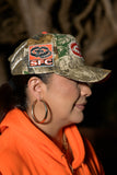 SFC X NEW ERA "TRAP'N" 9FORTY A-FRAME SNAPBACK (REAL TREE CAMO / ORANGE)